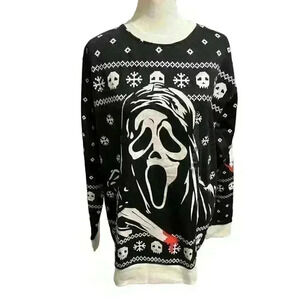 NWT Men's Small Ghostface The Icon of Halloween Long Sleeve Shirt